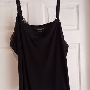 3X Susan Graver Black Camisole